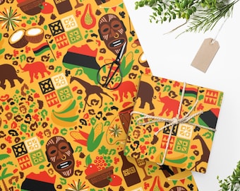 African Wrapping Paper