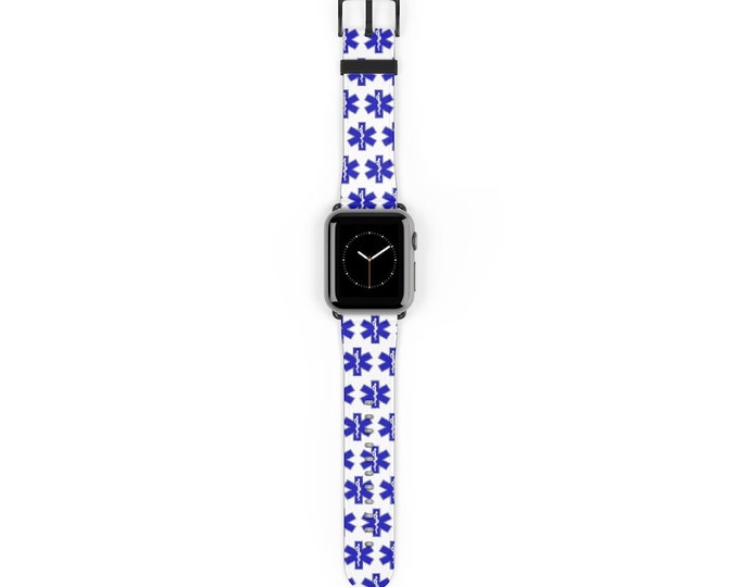 EMT EMS Paramedic Star of Life Watch Band