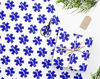 Paramedic EMT EMS Wrapping Paper