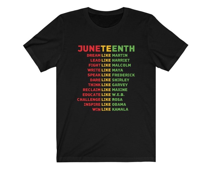 Juneteenth Unisex Jersey Short Sleeve Tee