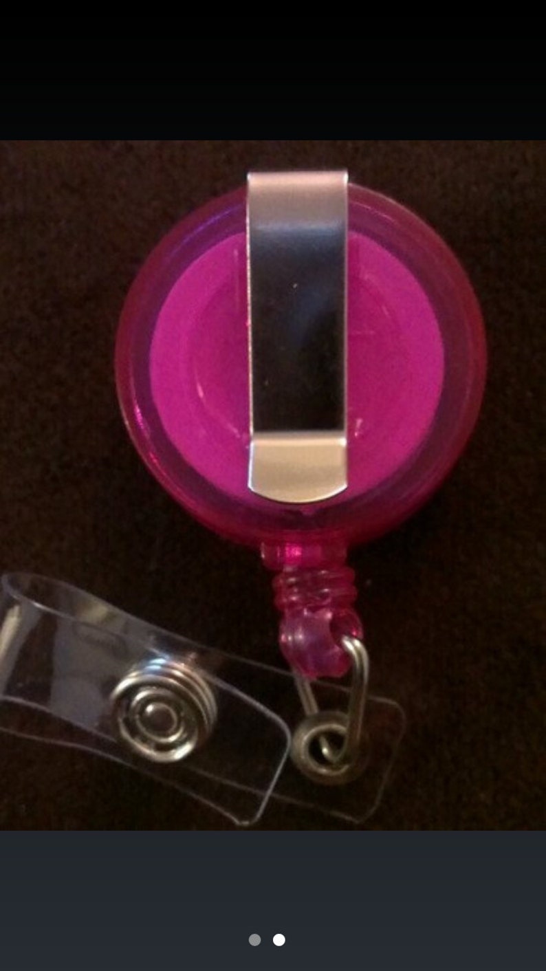 Personalized OB Nurse Retractable Name Badge Holder Reel Etsy