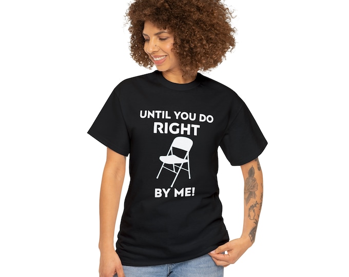 Alabama Brawl Folding Chair Shirt Unisex Heavy Cotton Tee