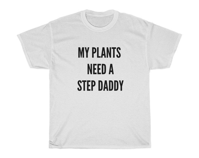 Funny plant Unisex Heavy Cotton Tee