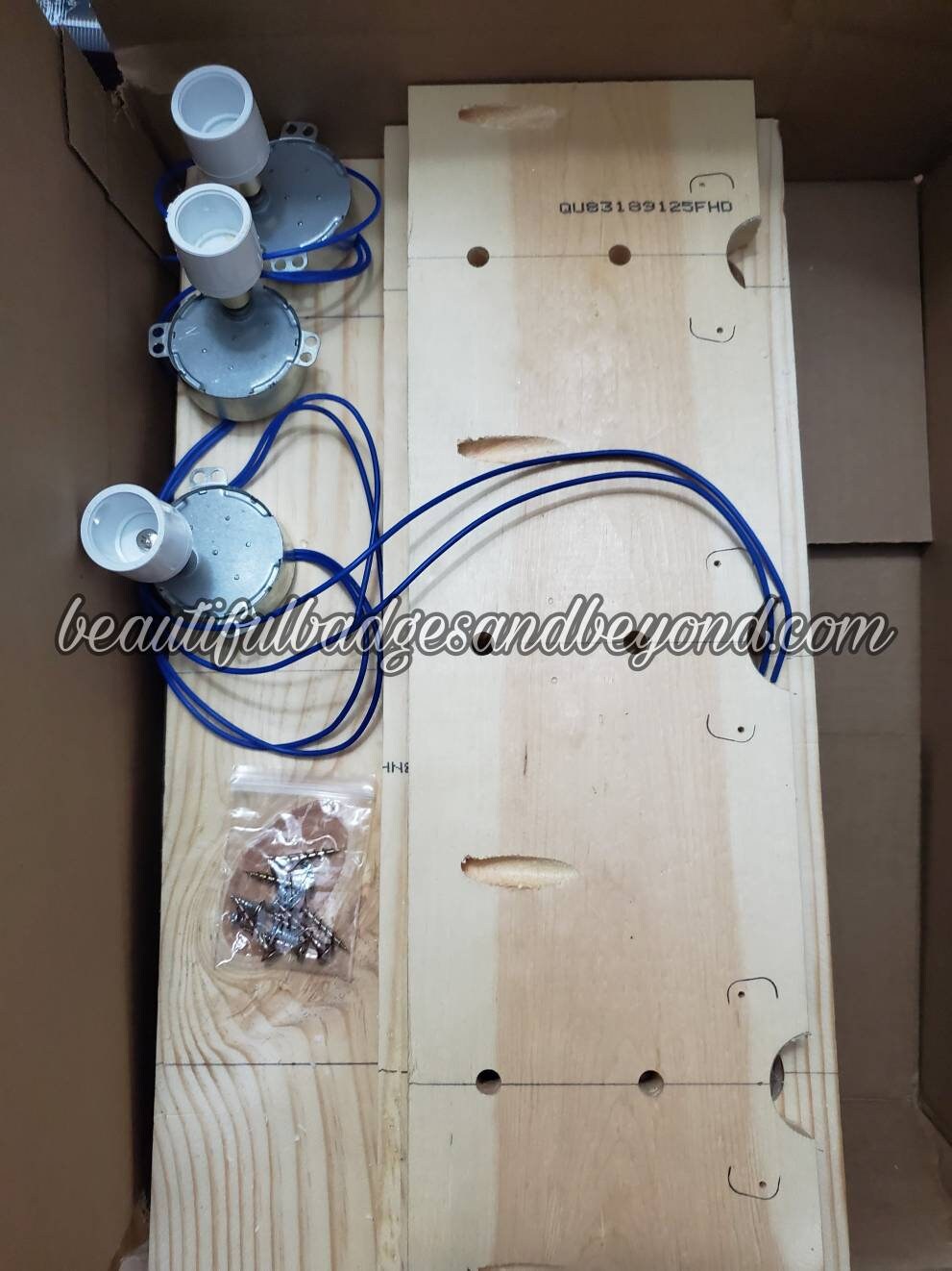 DIY 3 Tumbler Cup Turner Kit, Epoxy turner, cuptisserie