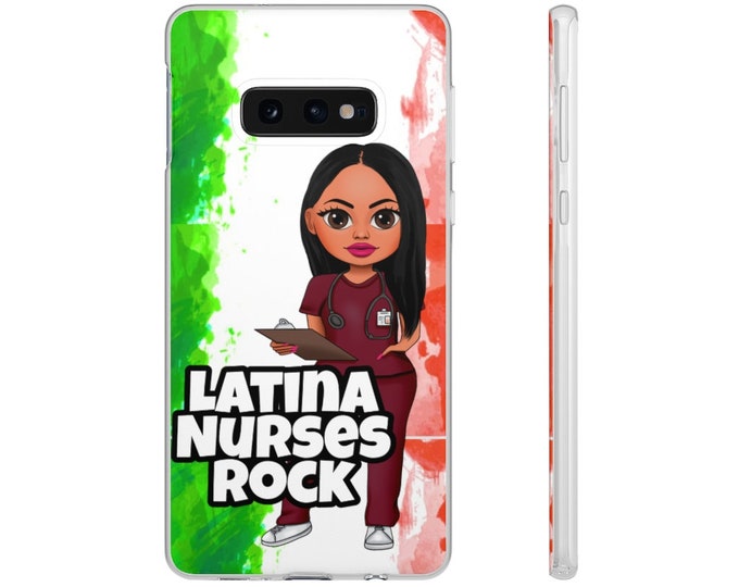 Latina Nurse Mexican Flexi Phone Cases