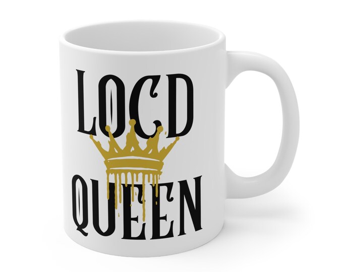 Dreadlocks Locs Queen Ceramic Mug 11oz