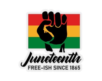 Juneteenth Kiss-Cut Stickers