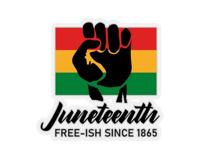 Juneteenth Kiss-Cut Stickers