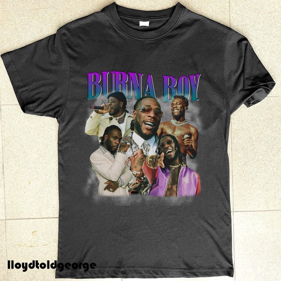 Burna Boy Tshirt Burna Boy 2022 Tour Tshirt Graphic Burna Etsy