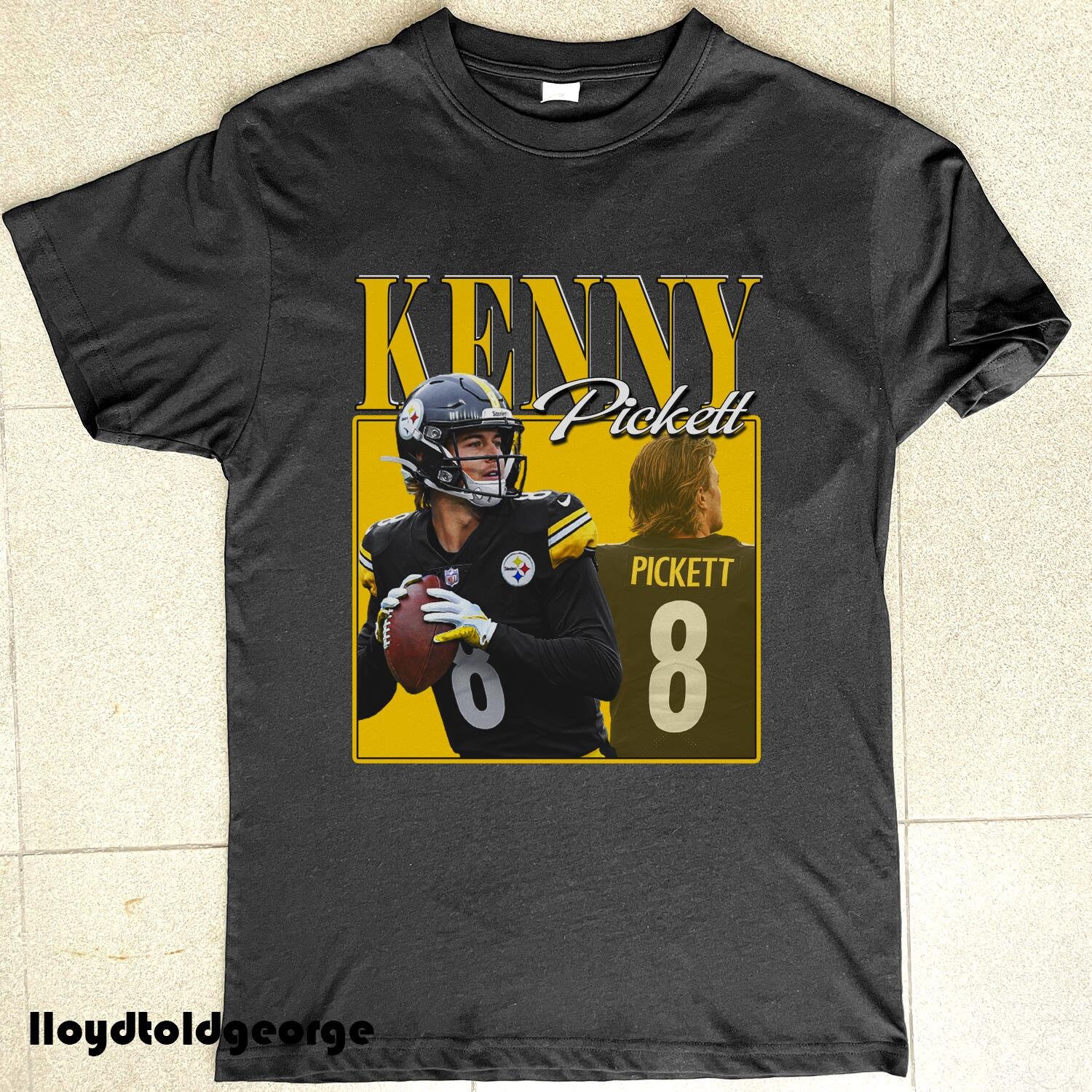 Kenny Pickett T-Shirt, Kenny Pickett Pittsburgh Steeler football football tshirt