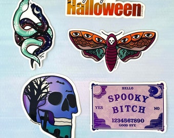 Spooky Halloween Sticker Pack Bundle