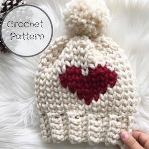 Sweet Love Ivy Toque - 6-18M - Crochet Pattern