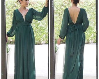 green dresses for weddings