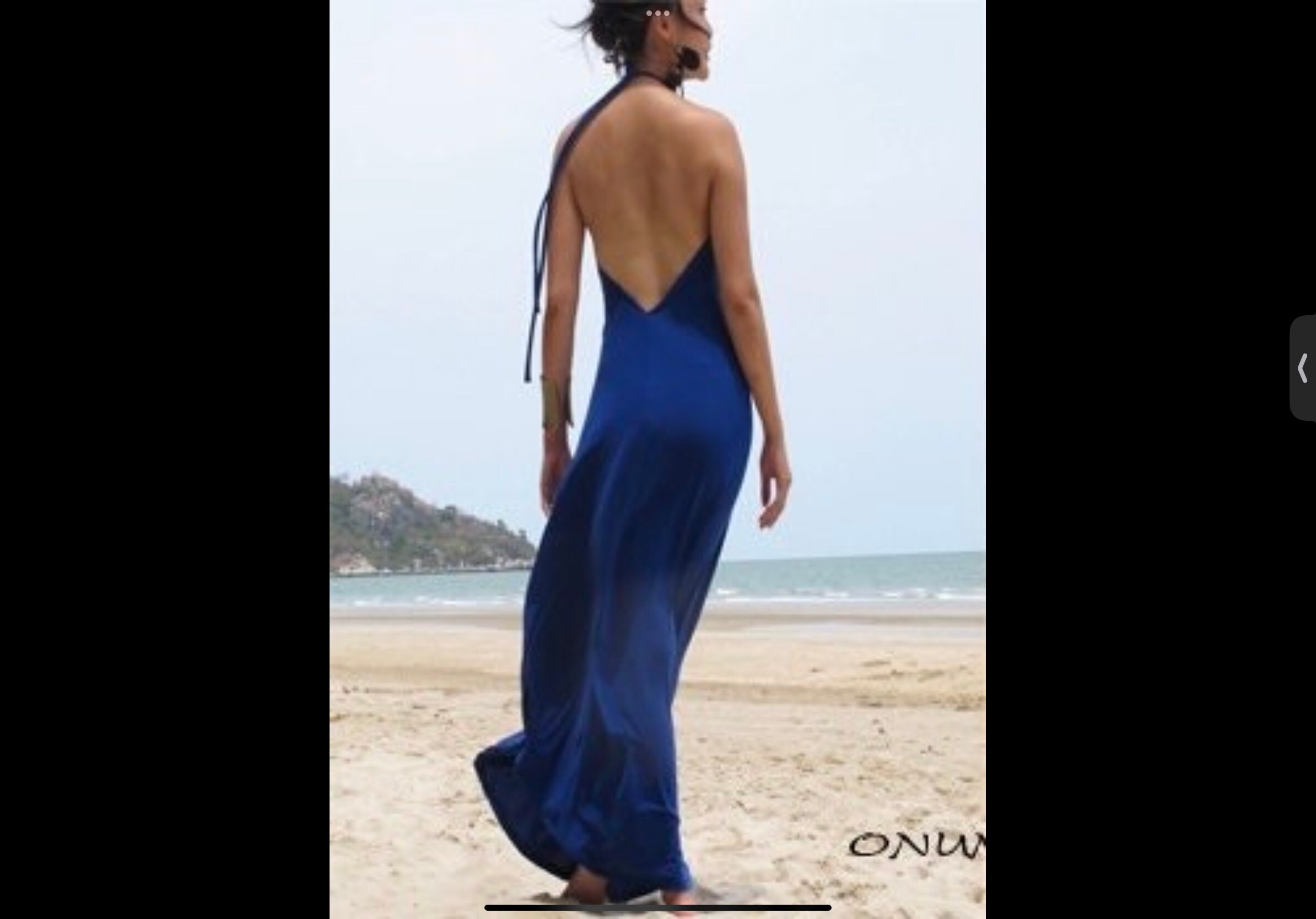 Royal Blue Dress,beach Dress,halter Dress,open Backless Dress, Long Dress,maxi  Dress Sun Evening - Etsy Canada