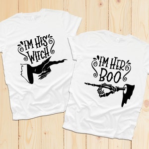 couple halloween shirts