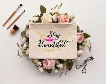 Stay beautiful make up bag