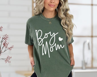 Comfort Color Boy Mama Shirt, Boy Mama Shirt, Boy Mama Gift, Mother's Day Gift, Boy Mama T shirt, Boy Mama Tee, Cute Mama Shirt