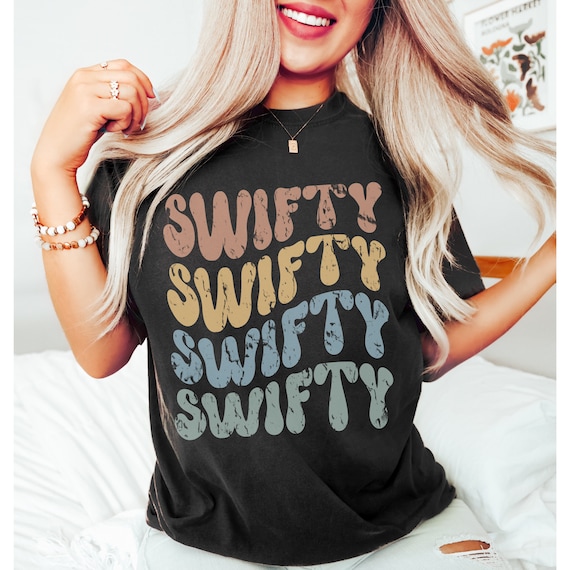 Taylor Swiftie Merch, TShirt Eras Tour Outfit, Swifty Shirt Vintage, Swifty  Gifts, Retro Swift Shirt, Gift for Her, Swifty Shirt - Teepanda