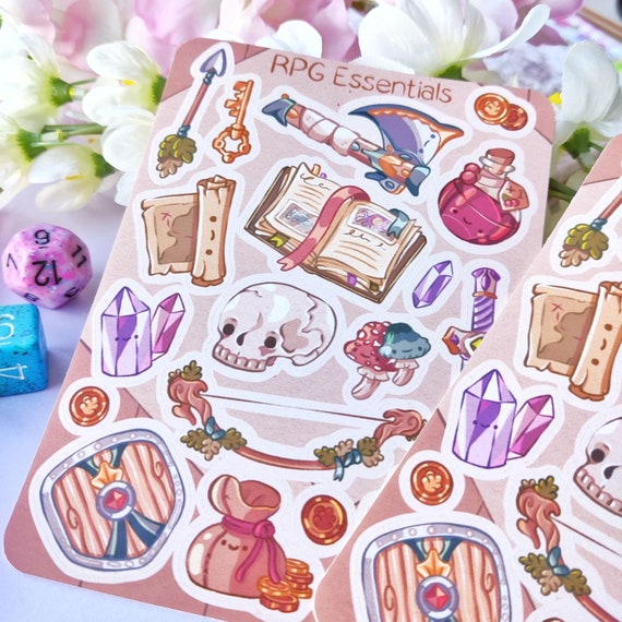 Bristlebearhog Sticker Sheet - Toasty the Cat Bristlebearhog Sticker Sheet - Toasty the Cat