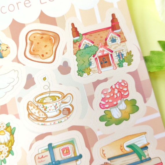 Bristlebearhog Sticker Sheet - Autumn Cozies Bristlebearhog Sticker Sheet - Autumn Cozies