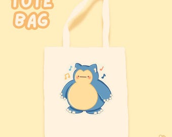 Sleepy Tunes · Öko Baumwoll-Einkaufstasche · Pokemon · Silly