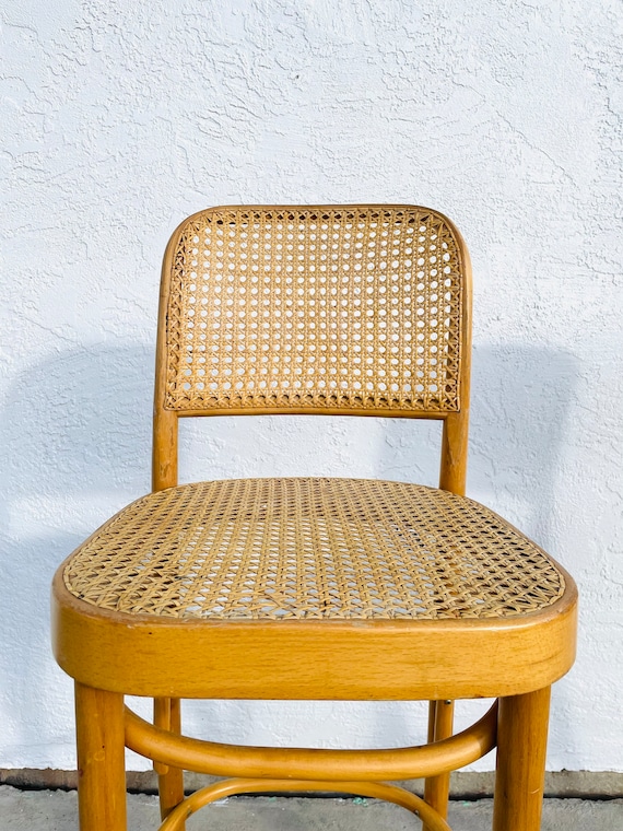 Vintage Hoffmann Bentwood Thonet '811' Bar Stools by Fmg