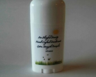 EXTRA STRENGTH DEODORANT, Best Seller, Aluminum Free All Natural Deodorant, Organic Handmade Deodorant, Hand Crafted Natural Deodorant