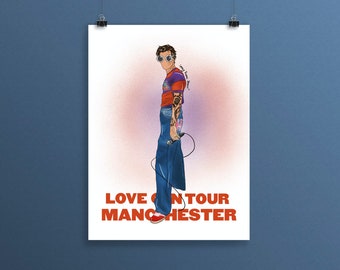 Harry Love on Tour Manchester N1 Print