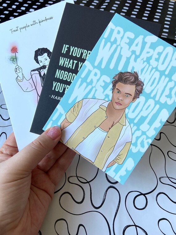 Harry Styles Postcard Set, Stylers Gift