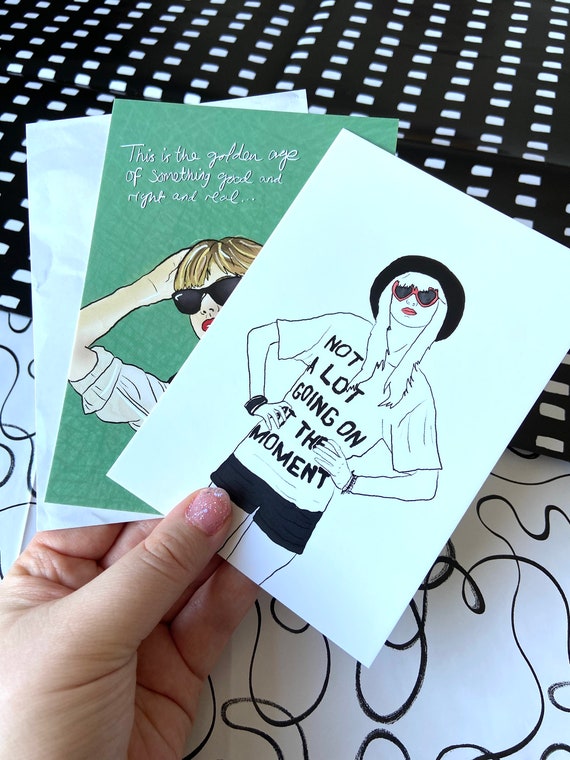 Taylor Swift Red Postcard Set, Taylor's Version