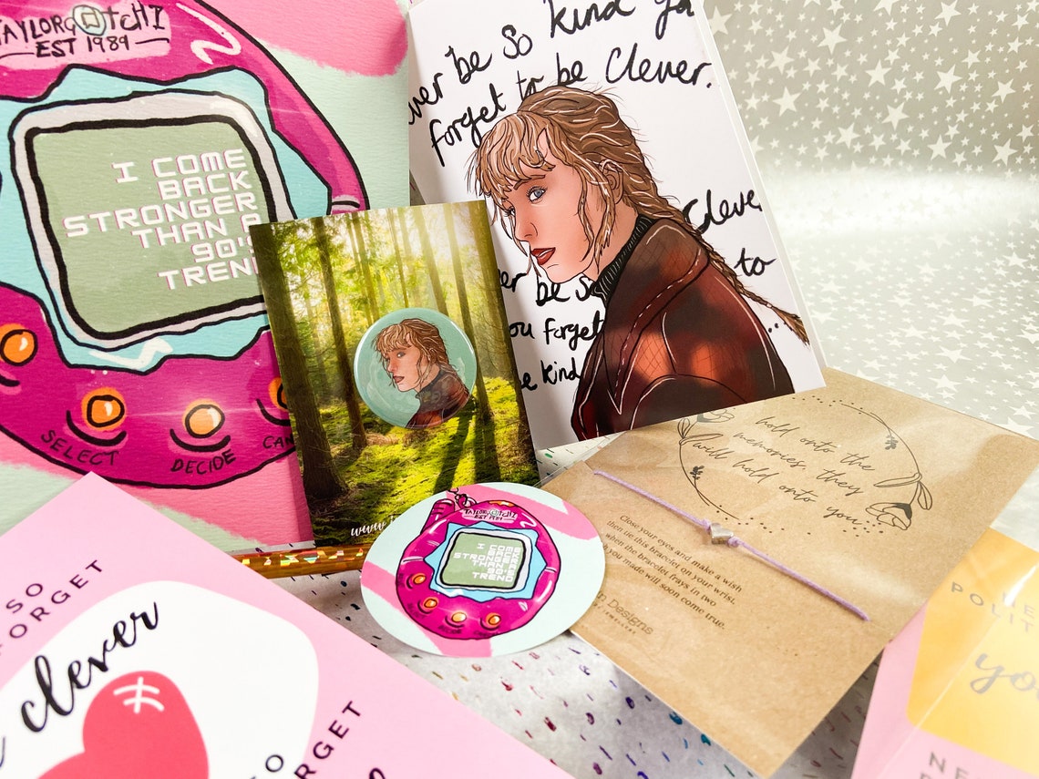 Taylor Swift Gift Box Letterbox Hug Swifties Evermore Etsy Taylor Swift Gift Box Letterbox Hug Swifties Evermore Etsy