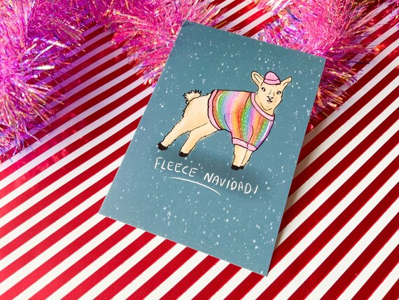 Fleece Navidad Christmas Jumper 