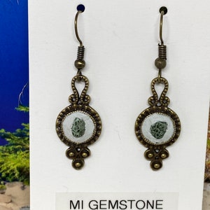 Rare Greenstone earrings