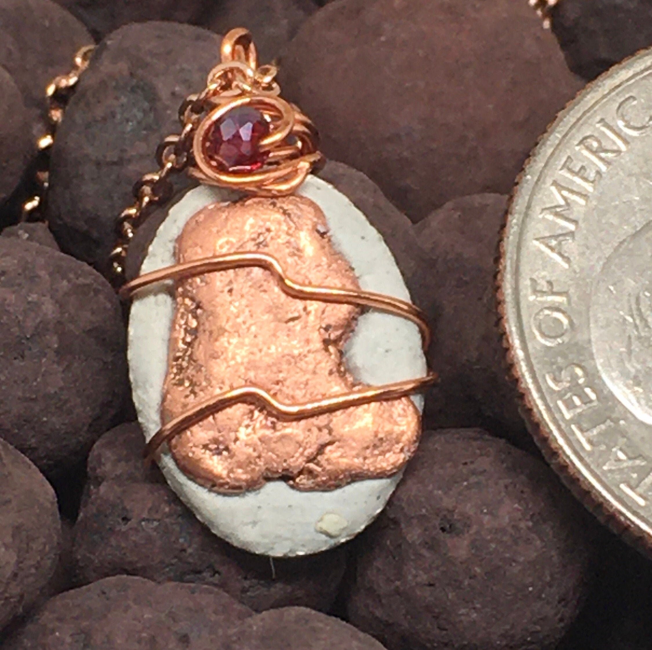Michigan Copper Necklace