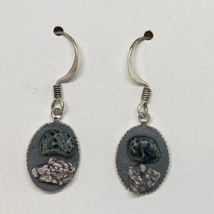 Rare Greenstone earrings