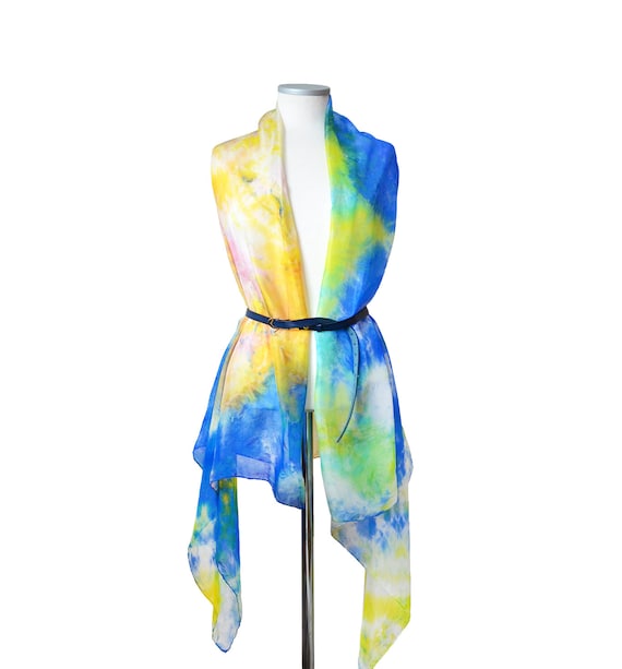 scarf swim cover up