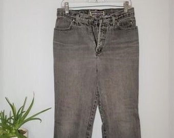Jeans Vintage de los años 80 / Harley Davidson / H-D / Jeans Negros / Denim / 31 x 30 / Jeans para Hombre / Biker Blues / Ropa de Motor Genuina / VI653
