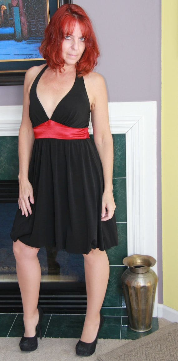 Black Cocktail Dress/black Holiday Dress/halter Dress/salsa Dress/vintage Cocktail Dress/party Dress/womans Small Dress/vi104 - Etsy Black Cocktail Dress/black Holiday Dress/halter Dress/salsa Dress/vintage Cocktail Dress/party Dress/womans Small Dress/vi104 - Etsy