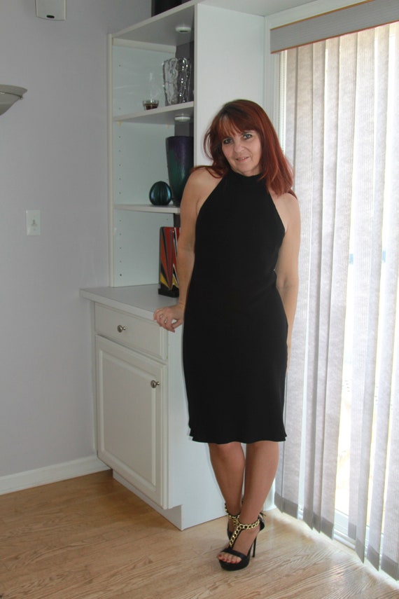 Buy Vintage 70s / Black Cocktail Dress / Vintage Black Dress / Vintage Cocktail  Dress / Evan Picone / Vintage Dress / Size 10P / VI654 Online in India -  Etsy