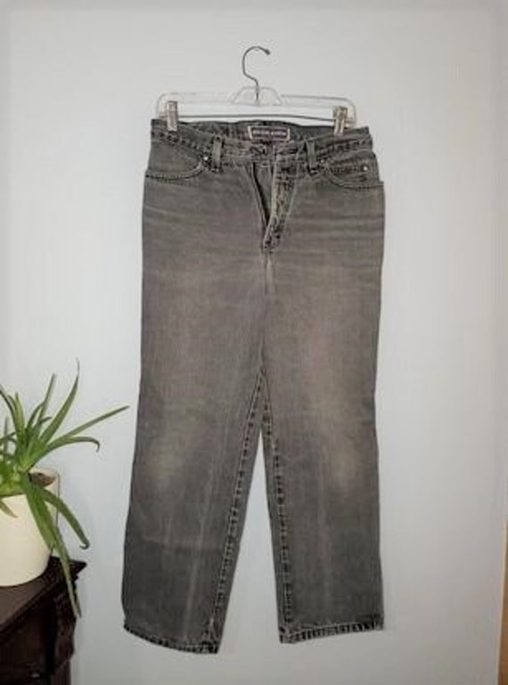 80s Vintage Jeans / Harley Davidson / H-D / Black 