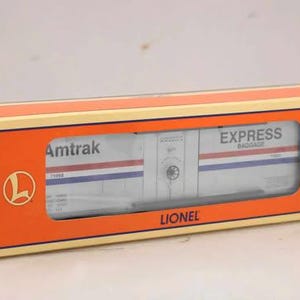 Lionel 71998 LCCA Amtrak Refrigeration Car, Limited Production, Amtrak Express, Lionel Train, Model Train, O Gauge, Vintage, NOS, Orig Box