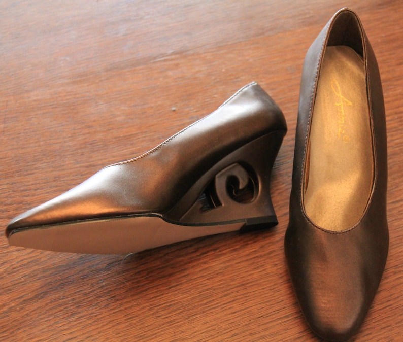 copper stilettos