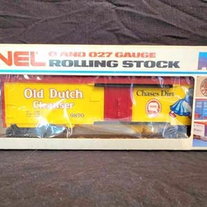 Lionel 6-9870 Dutch Cleanser Reefer Car, New Old Stock, Billboard, With Box, Vintage Lionel Train, Model Railroading, Model Train, T201