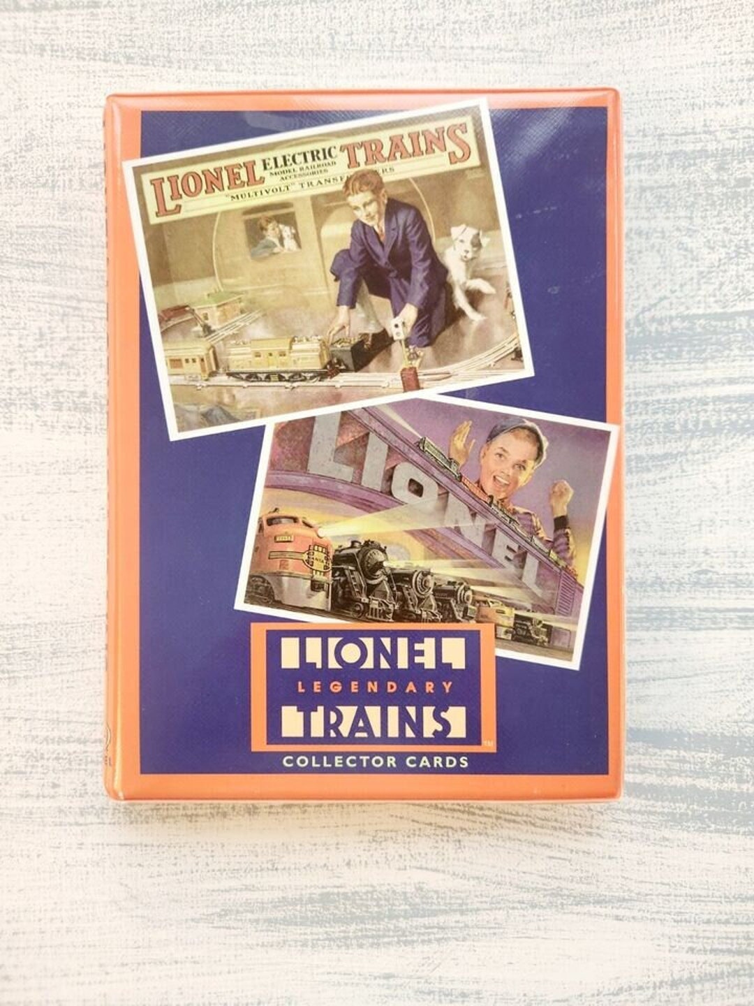 1997 Lionel Legendary Trains Collector Cards With Binder Album