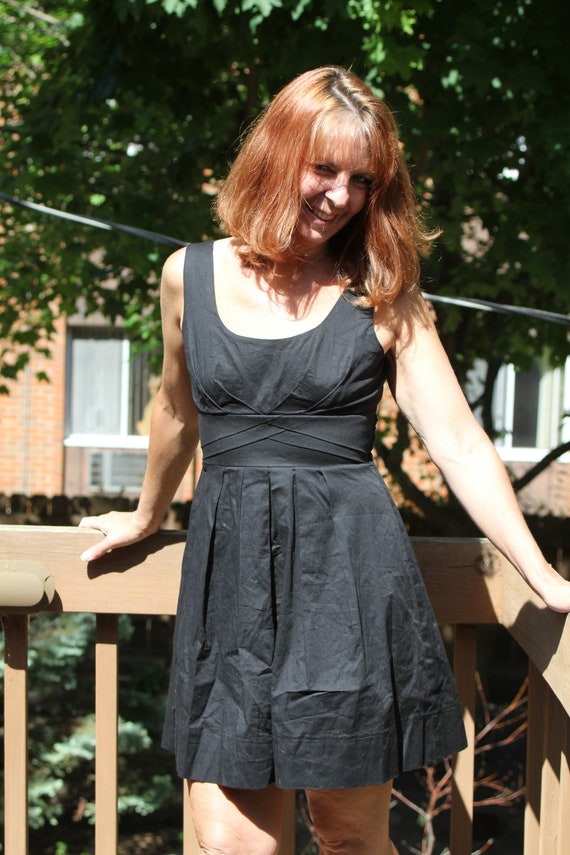 Vintage 90s Black Babydoll Mini Dress Delias Empire Size 3 VI379 Etsy UK