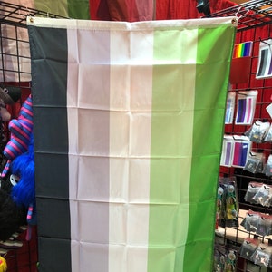 LGBTQA Aromantic Pride Flag Flag only