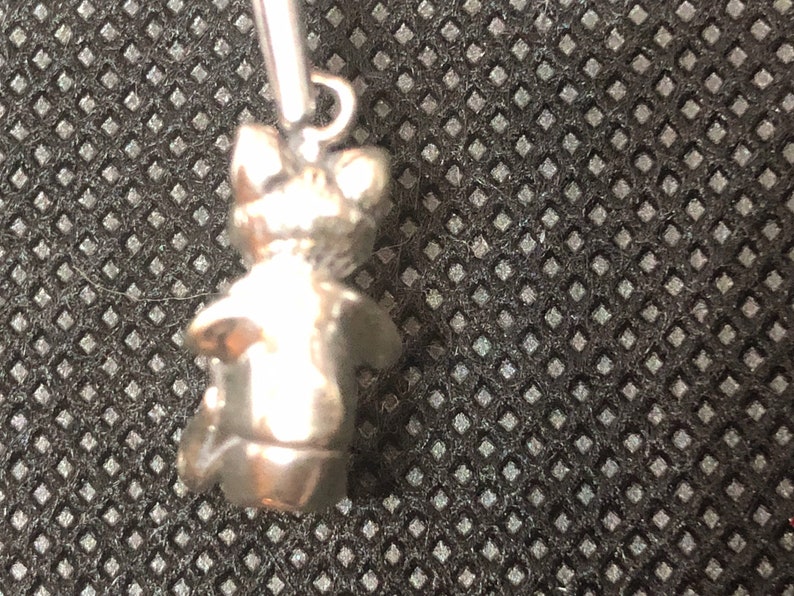 5pc Kitten in a Boot 3-D Sterling Silver Charm set of five image 5