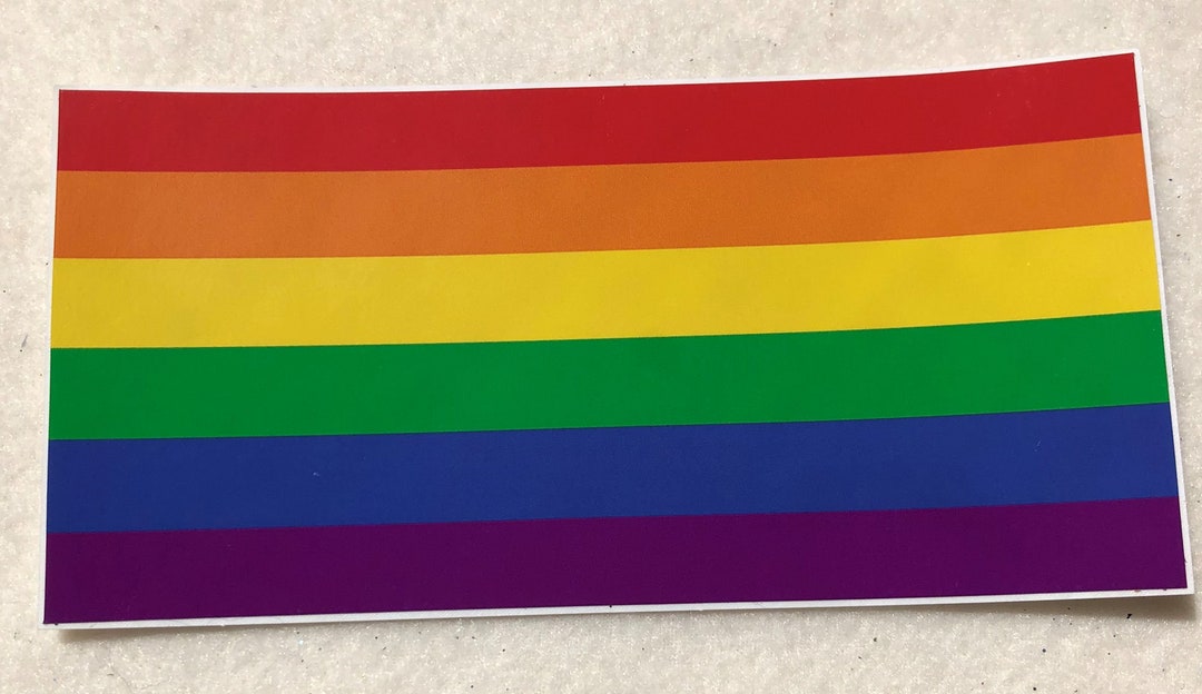 LGBTQA Rainbow Pride Bumper Sticker Etsy