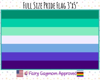 LGBTQA Gay Male Pride Flag