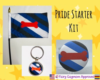 Kit de démarrage LGBTQA Puppy Play Pride